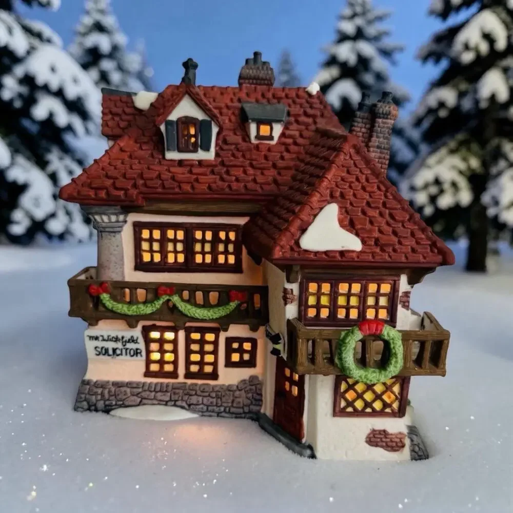 Vintage 1989 Dept 56 “Mr. Wickfield Solicitor” David Copperfield Dickens Village
